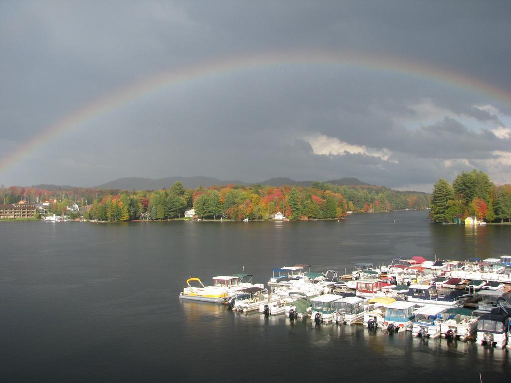 Pine Knoll Hotel Lakeside Lodge & Cabin Old Forge Oda fotoğraf